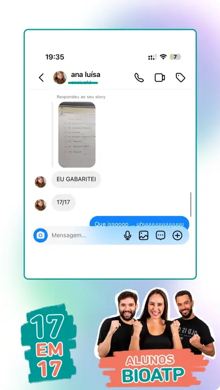 Depoimento de aluno 7
