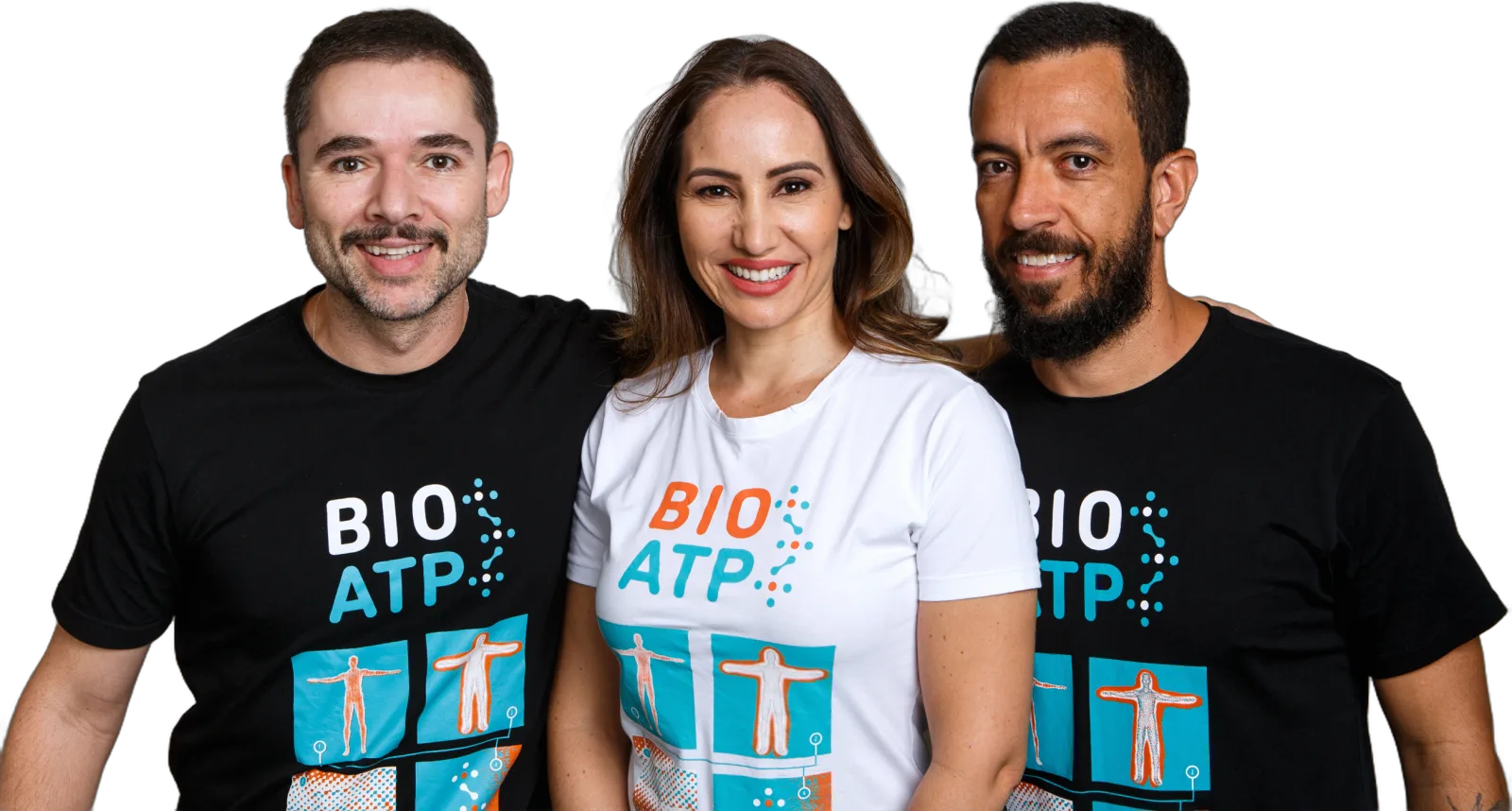 Os três professores do BioATP